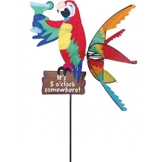 PD25366 - Premier Designs Wind Garden Island Parrot Spinner